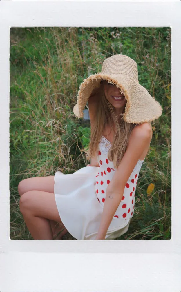 Lace-Trimmed Cherry Delight Dress
