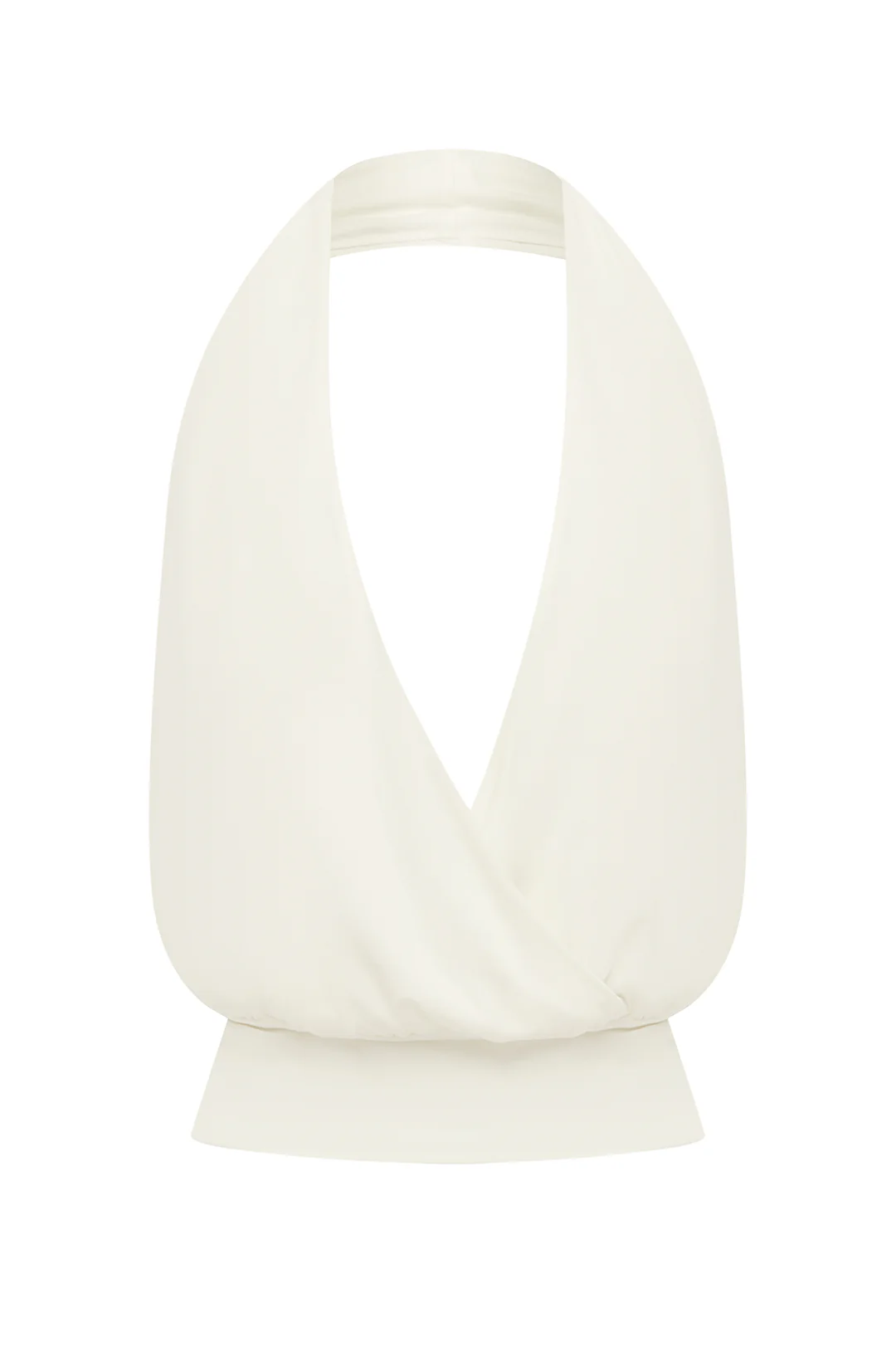 Ivory Halo Halter Corset Top