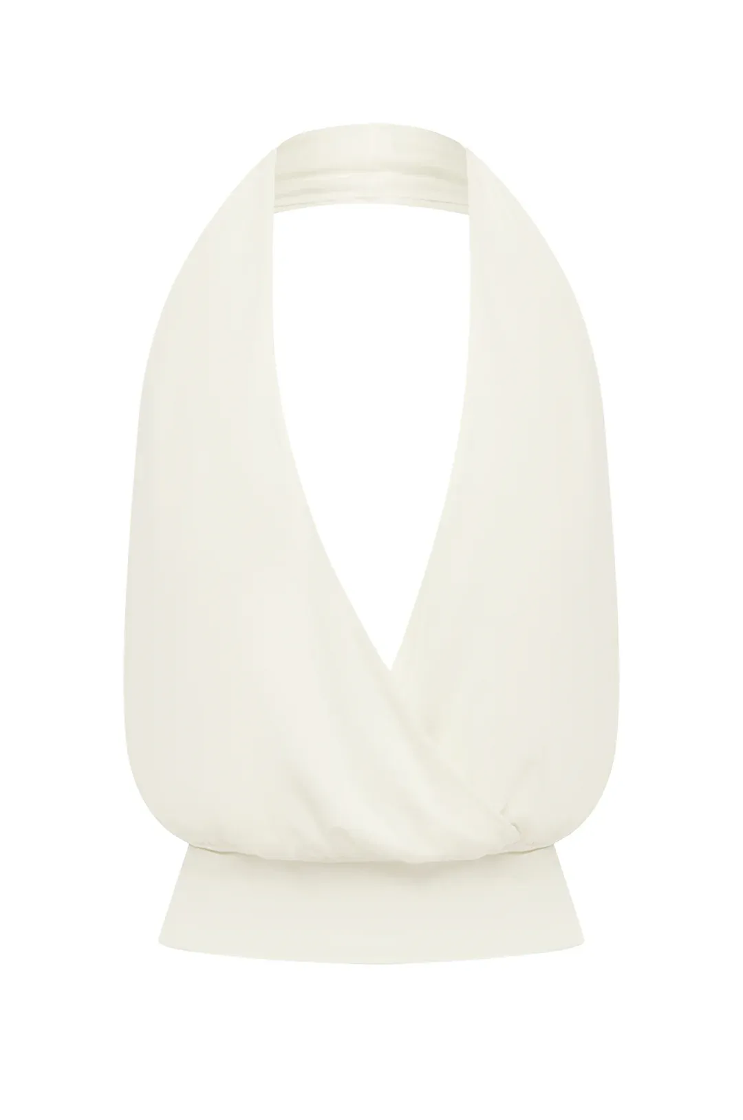 Ivory Halo Halter Corset Top