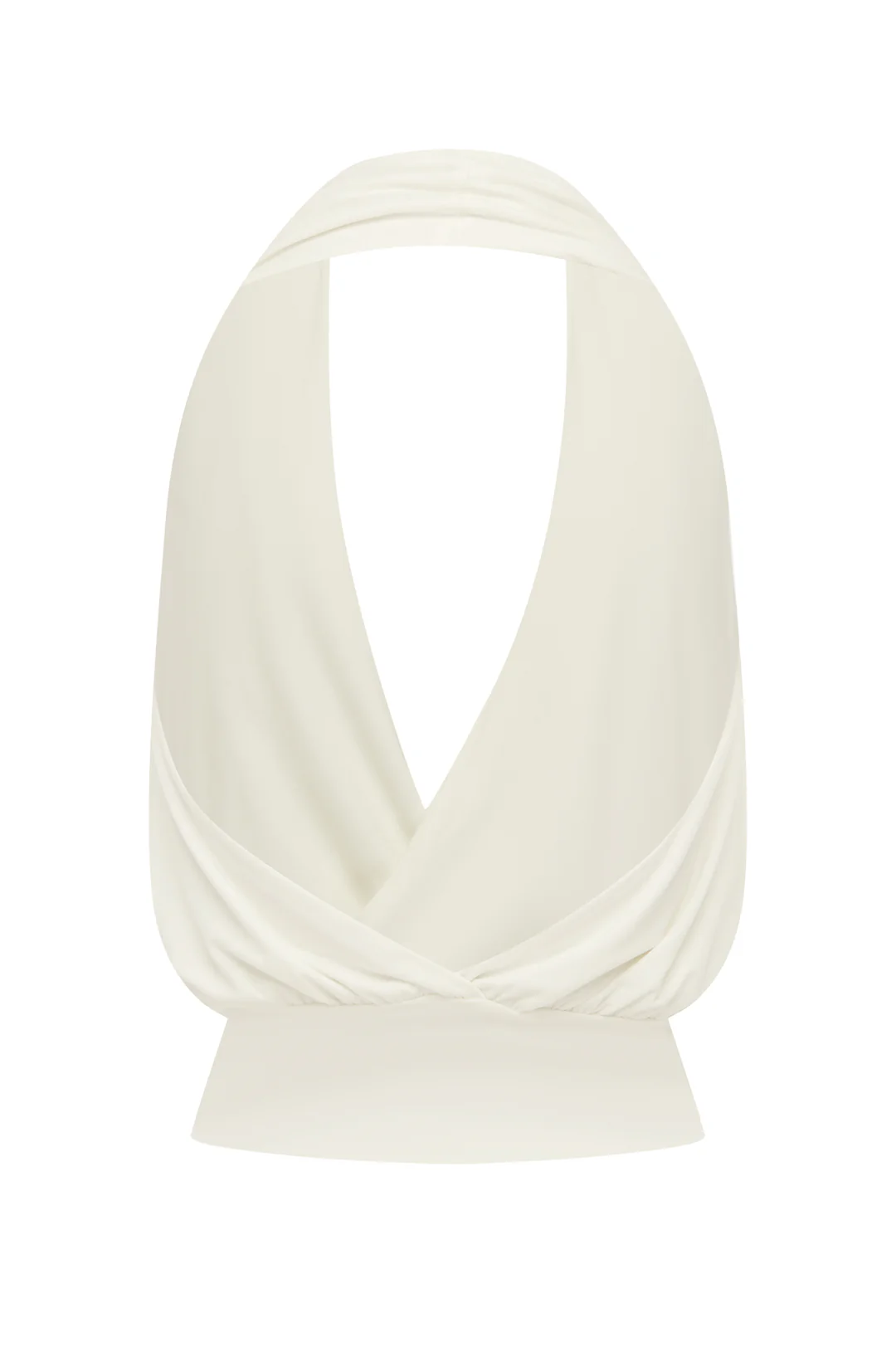 Ivory Halo Halter Corset Top