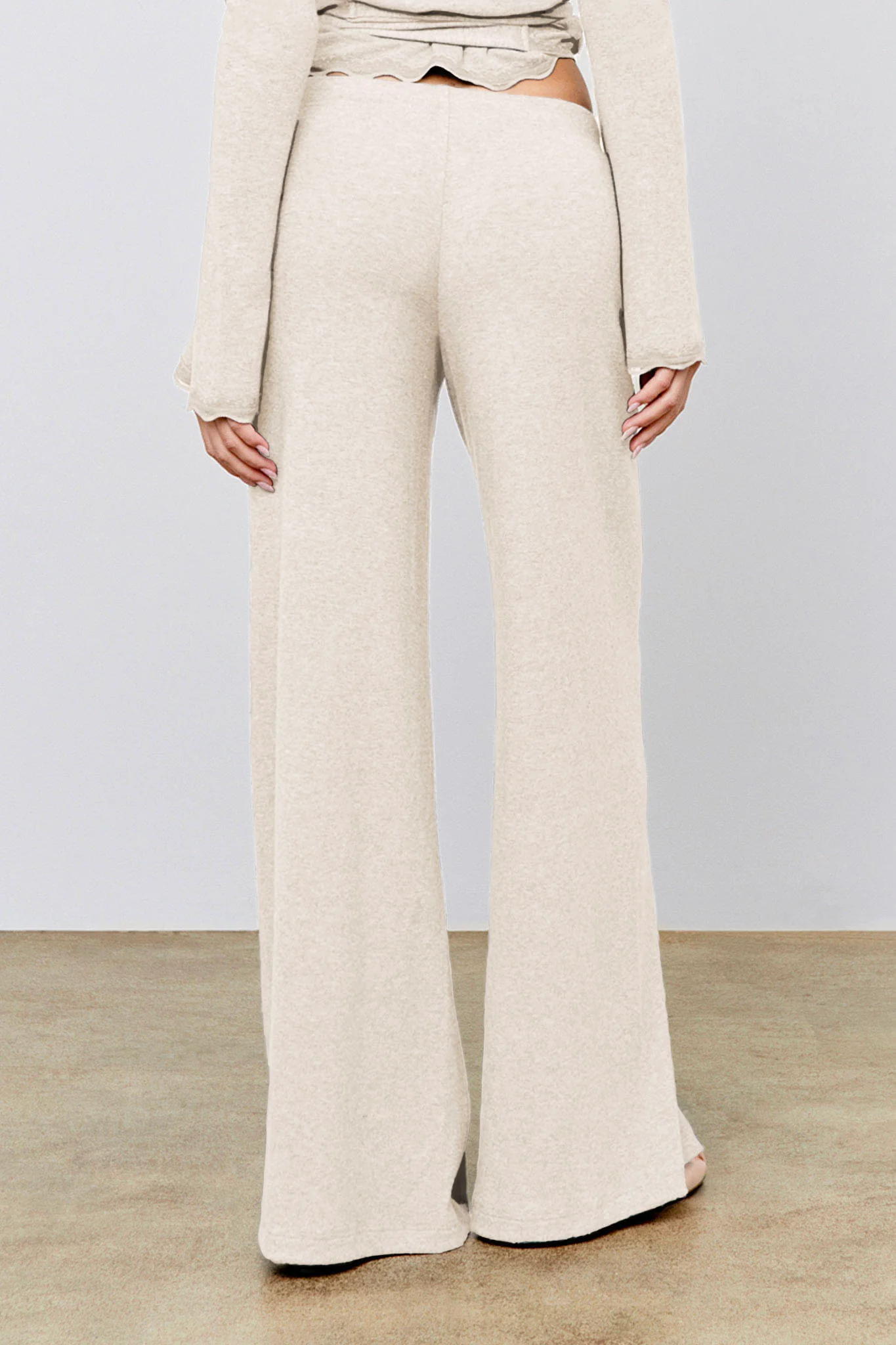 Vanilla Iced Flow Wide-Leg Pants