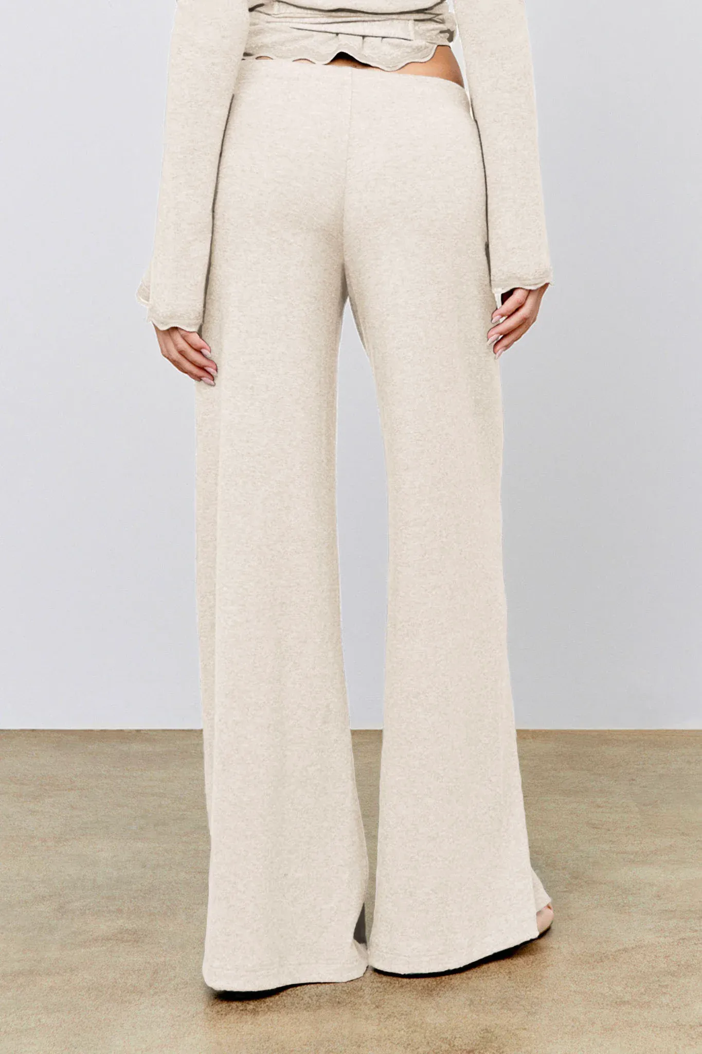 Vanilla Iced Flow Wide-Leg Pants