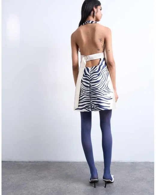 Midnight Safari Mini Dress