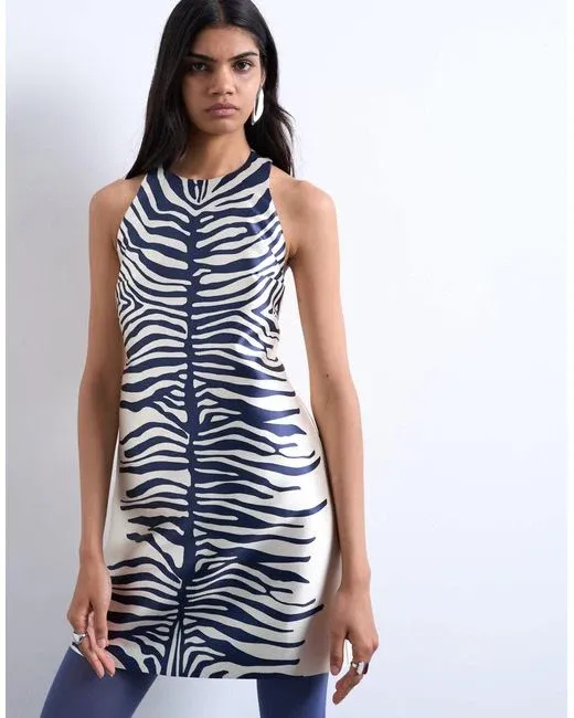 Midnight Safari Mini Dress