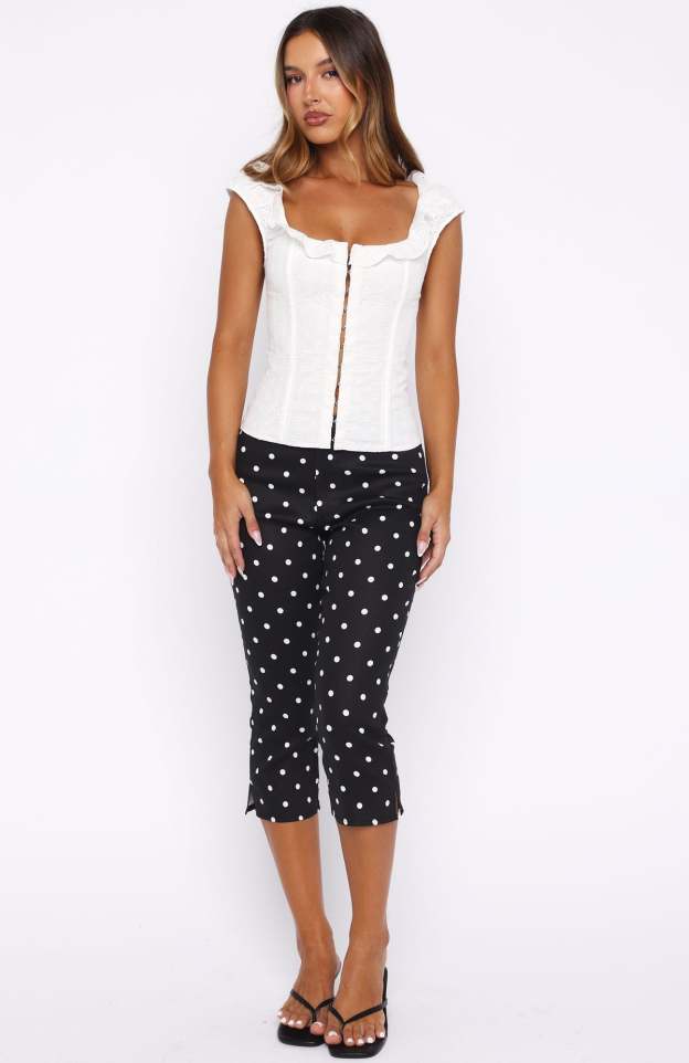 Wild Bloom Corset Top