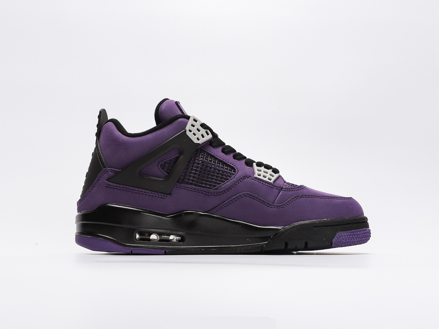 JordanAir Jordan 4 Retro OG Black Purple Retro Motorsports