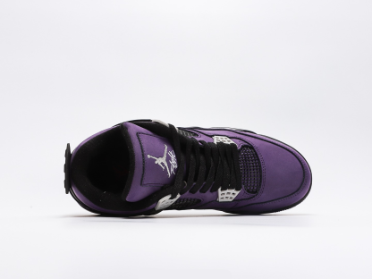 JordanAir Jordan 4 Retro OG Black Purple Retro Motorsports