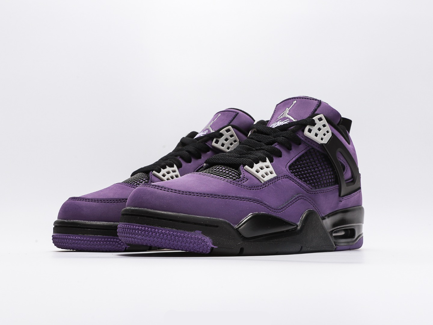 JordanAir Jordan 4 Retro OG Black Purple Retro Motorsports