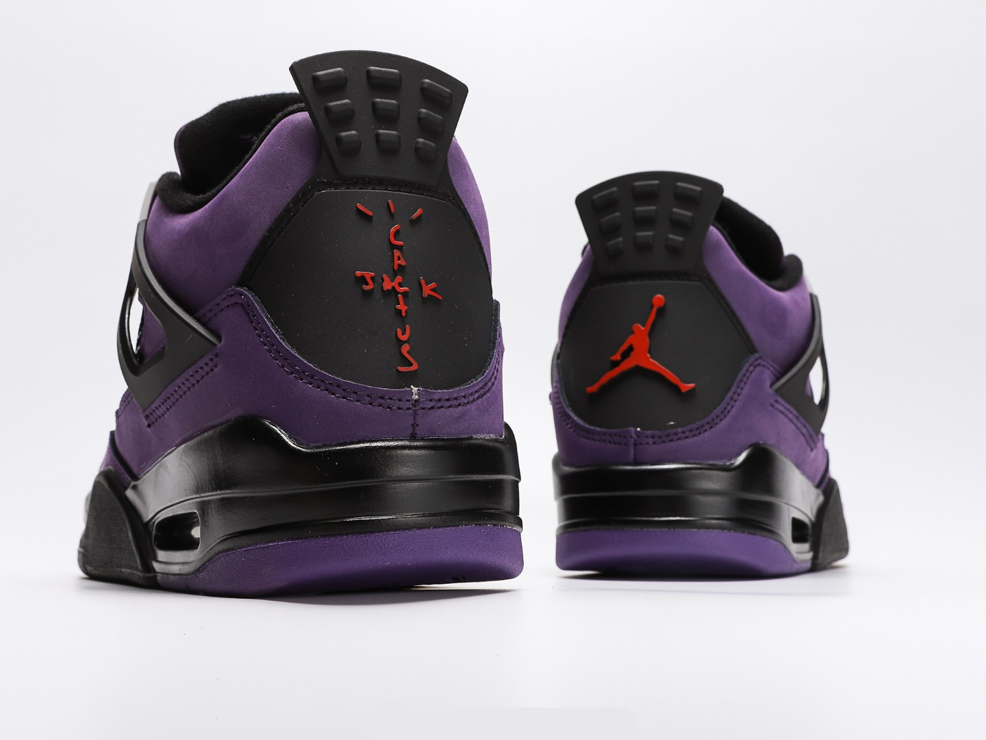 JordanAir Jordan 4 Retro OG Black Purple Retro Motorsports