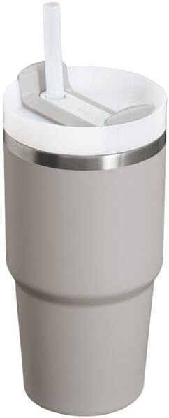 Stanthtley Quencher H2.0 FlowState Stainless Steel Vacuum Insulated Tumbler with Lid and Straw for Water, Iced Tea or Coffee