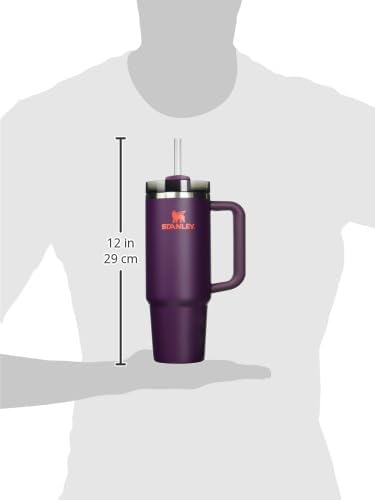 Stanthtley Quencher H2.0 FlowState Stainless Steel Vacuum Insulated Tumbler with Lid and Straw for Water, Iced Tea or Coffee