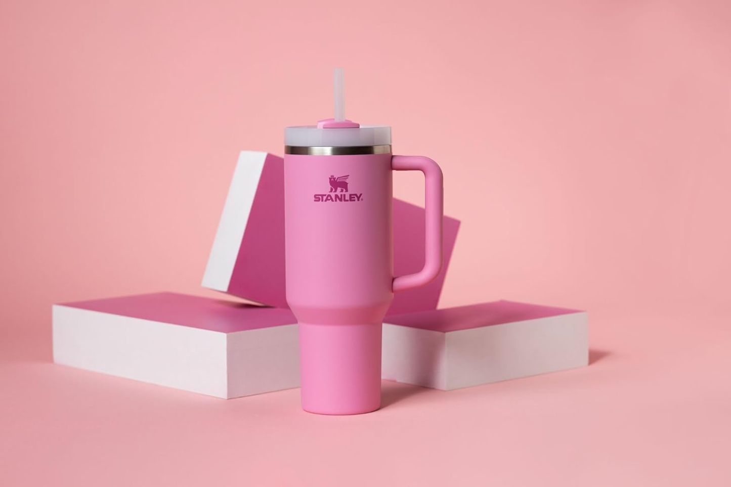 Stanthtley Quencher H2.0 FlowState Stainless Steel Vacuum Insulated Tumbler with Lid and Straw for Water, Iced Tea or Coffee