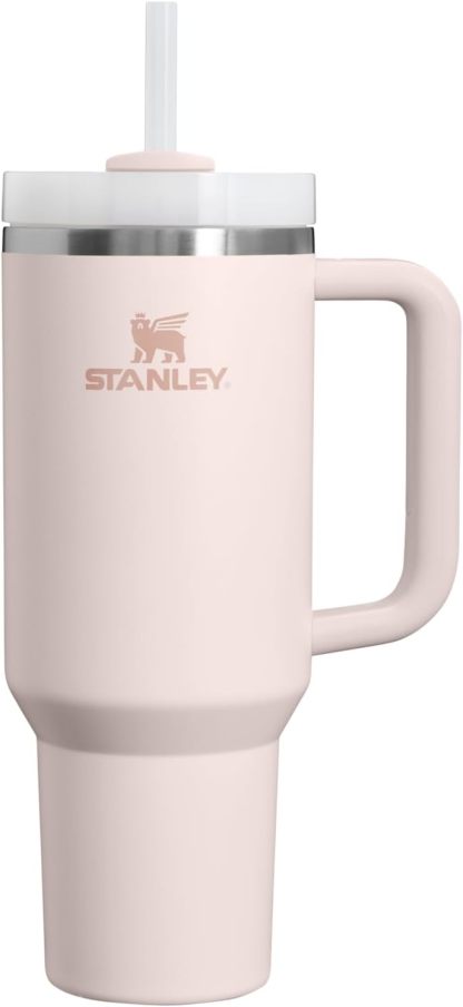 Stanthtley Quencher H2.0 FlowState Stainless Steel Vacuum Insulated Tumbler with Lid and Straw for Water, Iced Tea or Coffee