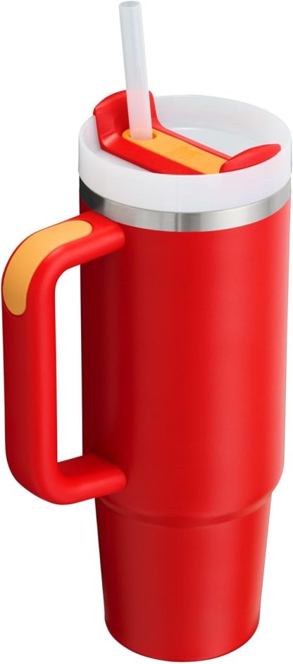 Stanthtley Quencher H2.0 FlowState Stainless Steel Vacuum Insulated Tumbler with Lid and Straw for Water, Iced Tea or Coffee