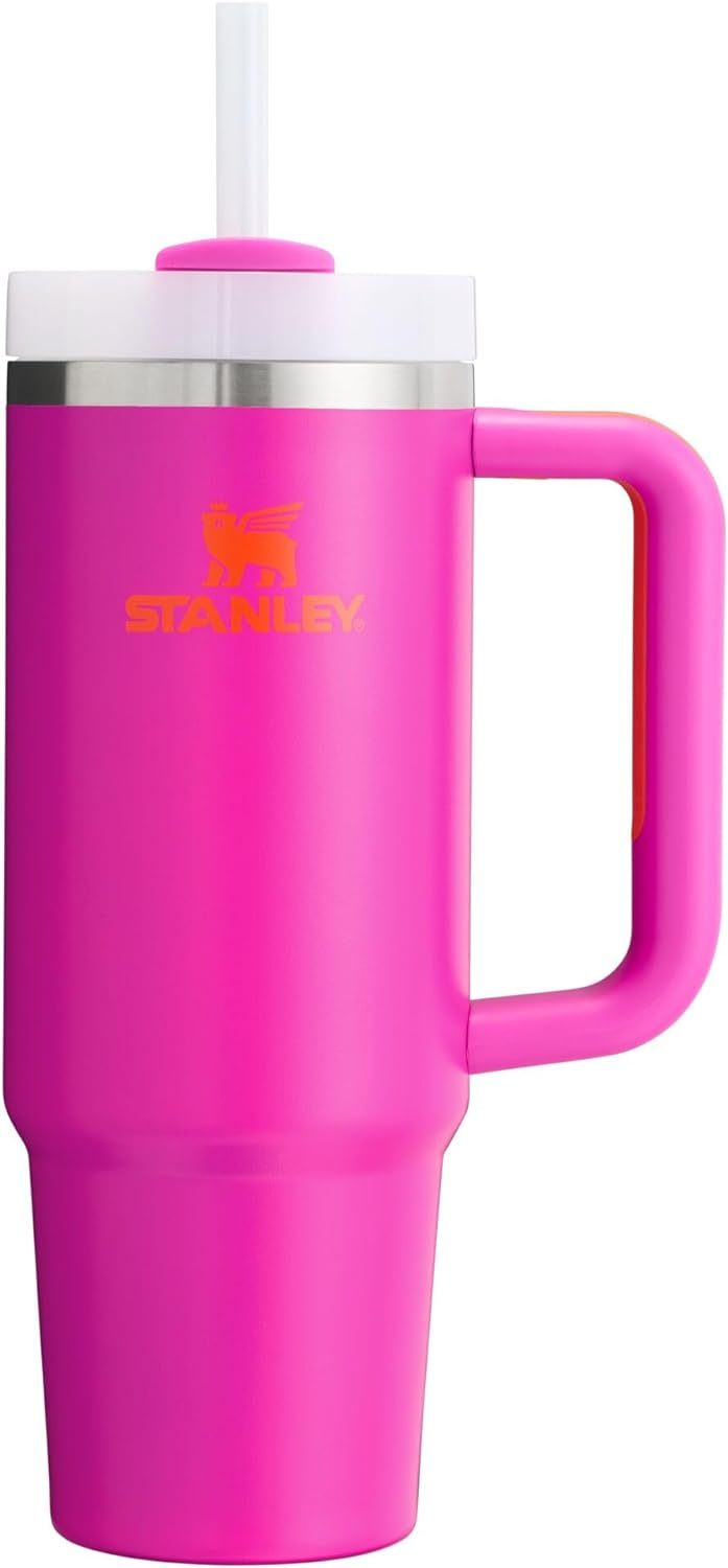 Stanthtley Quencher H2.0 FlowState Stainless Steel Vacuum Insulated Tumbler with Lid and Straw for Water, Iced Tea or Coffee
