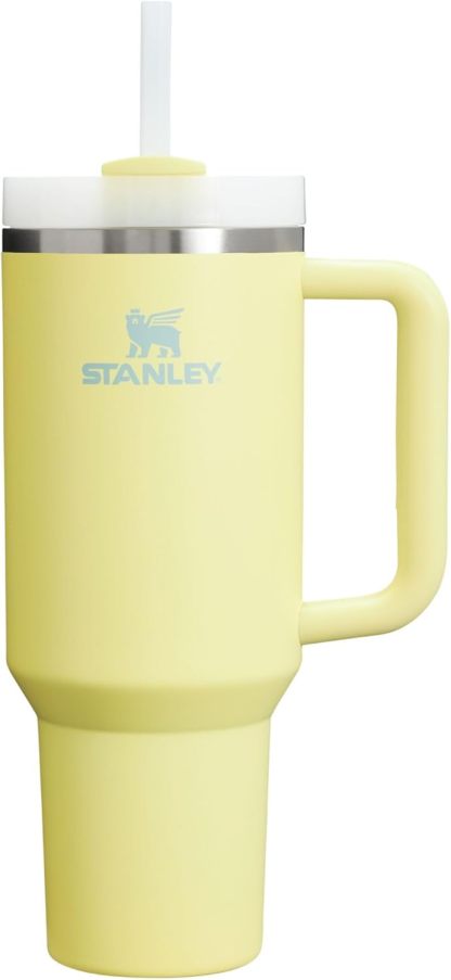 Stanthtley Quencher H2.0 FlowState Stainless Steel Vacuum Insulated Tumbler with Lid and Straw for Water, Iced Tea or Coffee