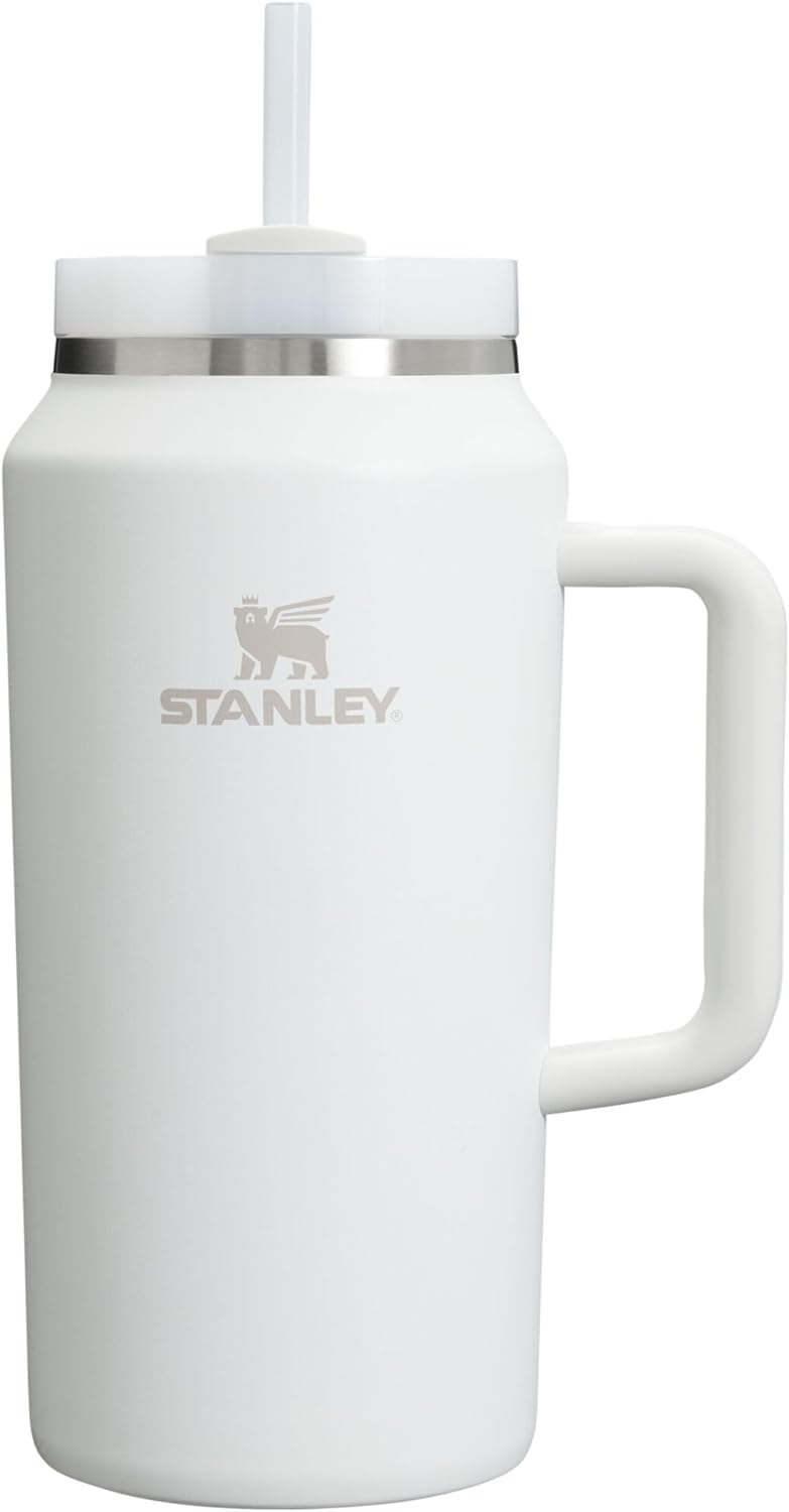 Stanthtley Quencher H2.0 FlowState Stainless Steel Vacuum Insulated Tumbler with Lid and Straw for Water, Iced Tea or Coffee