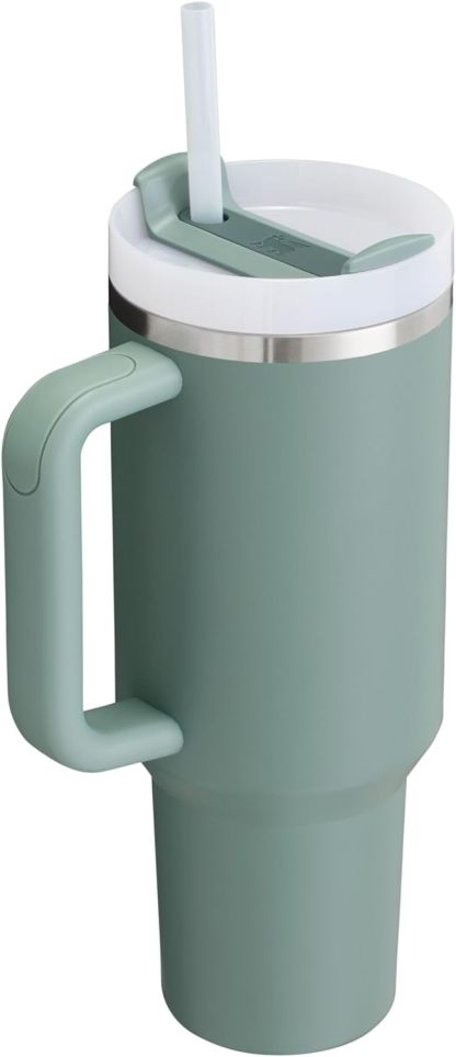 Stanthtley Quencher H2.0 FlowState Stainless Steel Vacuum Insulated Tumbler with Lid and Straw for Water, Iced Tea or Coffee