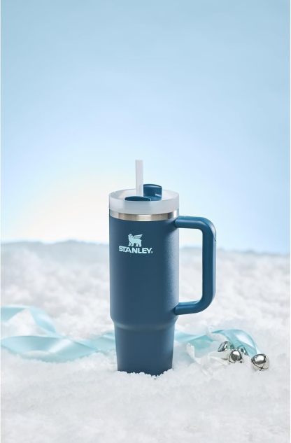 Stanthtley Quencher H2.0 FlowState Stainless Steel Vacuum Insulated Tumbler with Lid and Straw for Water, Iced Tea or Coffee