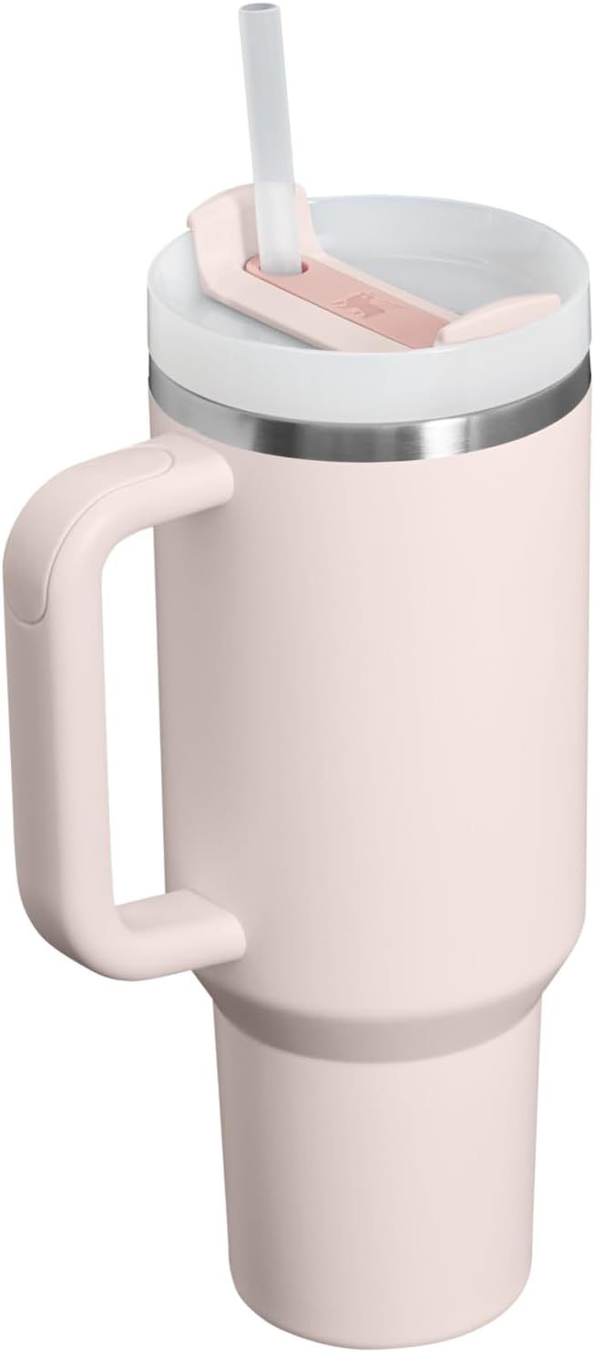 Stanthtley Quencher H2.0 FlowState Stainless Steel Vacuum Insulated Tumbler with Lid and Straw for Water, Iced Tea or Coffee
