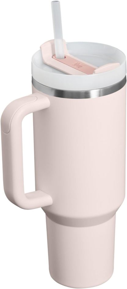Stanthtley Quencher H2.0 FlowState Stainless Steel Vacuum Insulated Tumbler with Lid and Straw for Water, Iced Tea or Coffee