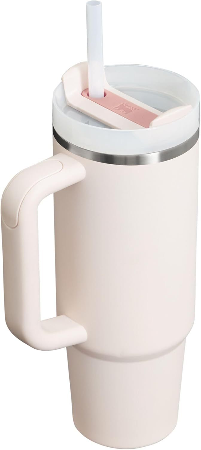 Stanthtley Quencher H2.0 FlowState Stainless Steel Vacuum Insulated Tumbler with Lid and Straw for Water, Iced Tea or Coffee