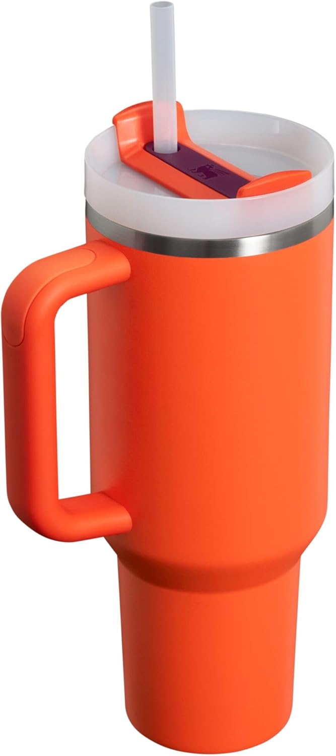 Stanthtley Quencher H2.0 FlowState Stainless Steel Vacuum Insulated Tumbler with Lid and Straw for Water, Iced Tea or Coffee