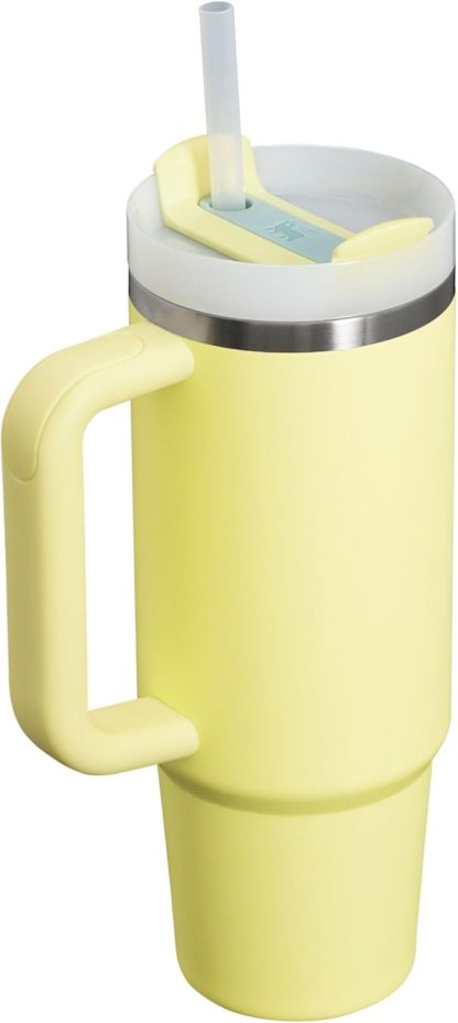 Stanthtley Quencher H2.0 FlowState Stainless Steel Vacuum Insulated Tumbler with Lid and Straw for Water, Iced Tea or Coffee