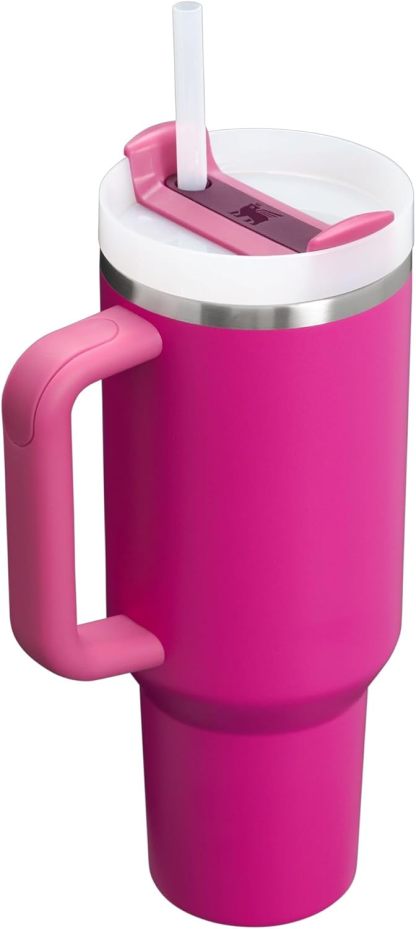 Stanthtley Quencher H2.0 FlowState Stainless Steel Vacuum Insulated Tumbler with Lid and Straw for Water, Iced Tea or Coffee