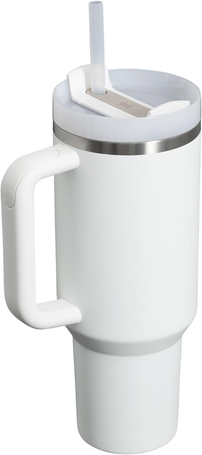 Stanthtley Quencher H2.0 FlowState Stainless Steel Vacuum Insulated Tumbler with Lid and Straw for Water, Iced Tea or Coffee