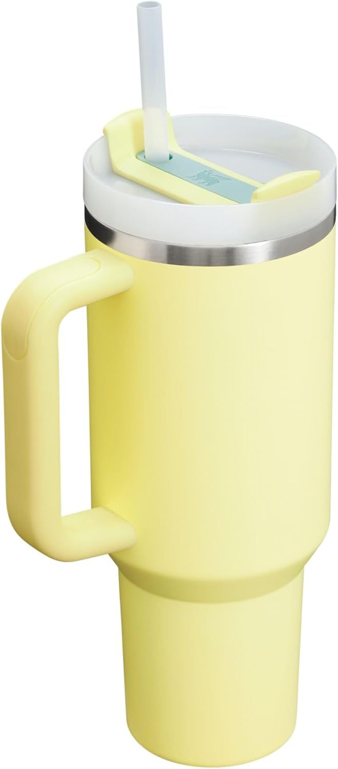 Stanthtley Quencher H2.0 FlowState Stainless Steel Vacuum Insulated Tumbler with Lid and Straw for Water, Iced Tea or Coffee
