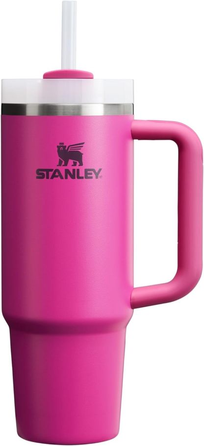 Stanthtley Quencher H2.0 FlowState Stainless Steel Vacuum Insulated Tumbler with Lid and Straw for Water, Iced Tea or Coffee