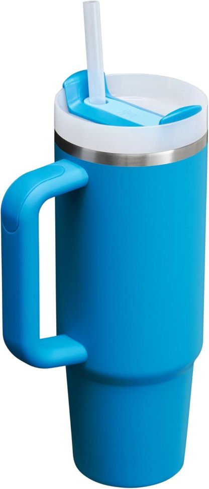 Stanthtley Quencher H2.0 FlowState Stainless Steel Vacuum Insulated Tumbler with Lid and Straw for Water, Iced Tea or Coffee