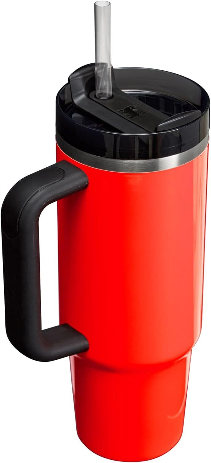 Stanthtley Quencher H2.0 FlowState Stainless Steel Vacuum Insulated Tumbler with Lid and Straw for Water, Iced Tea or Coffee
