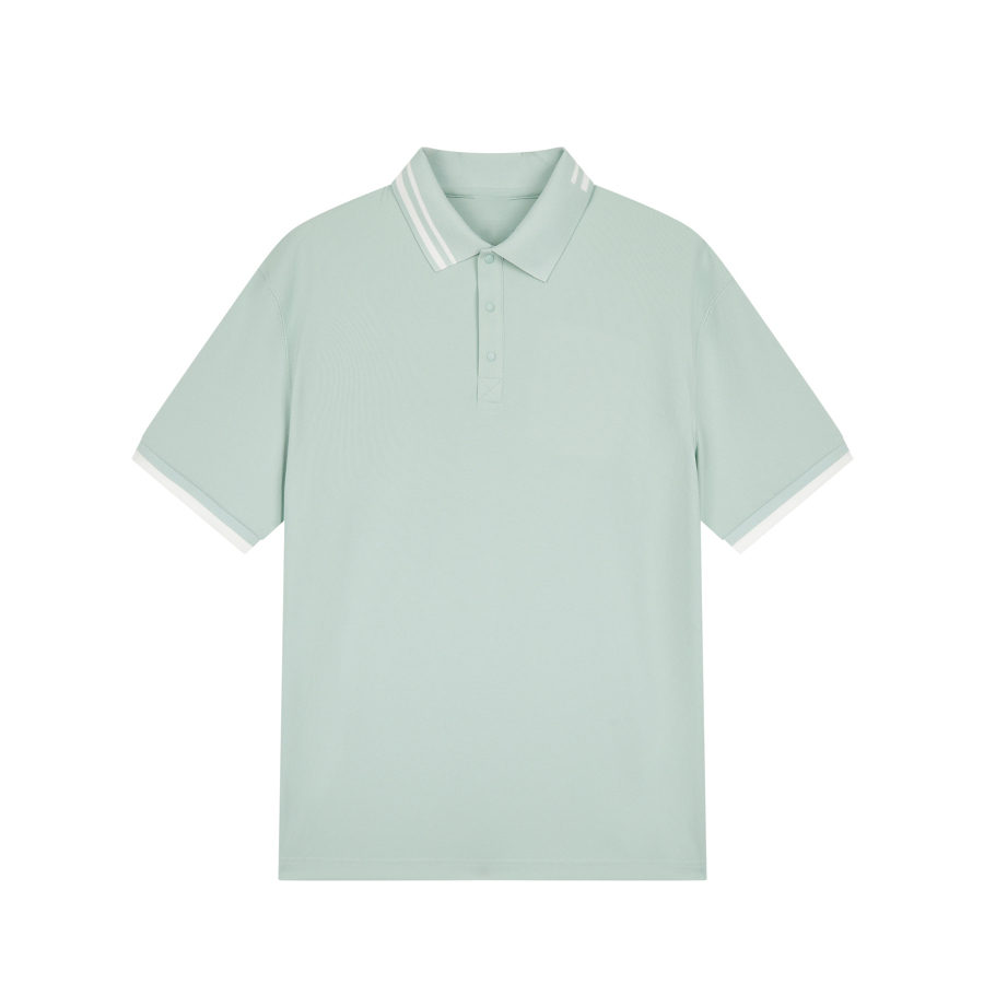 Summer Simple Style Polo Collar Short-sleeved T-shirt