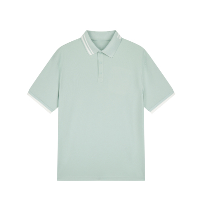 Summer Simple Style Polo Collar Short-sleeved T-shirt