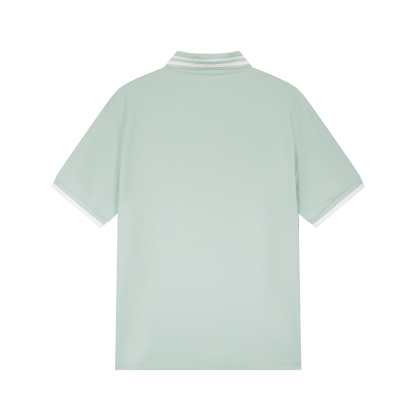 Summer Simple Style Polo Collar Short-sleeved T-shirt