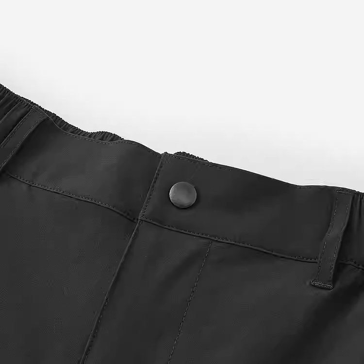 New Zipper Pocket Workwear Straight Leg Trousers