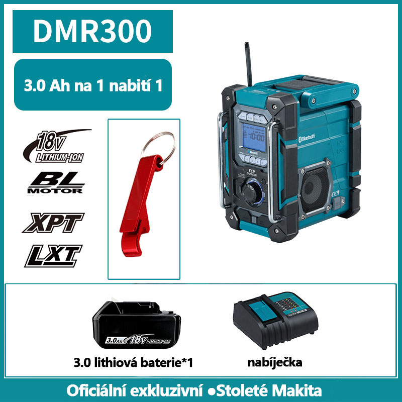 Začíná propagace 108. výročí společnosti ! Dobíjecí reproduktory DMR108B/DMR300 jsou v prodeji za 2200 Kč. Objednejte nyní!