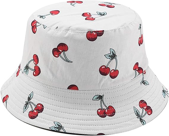 Cappello da pescatore reversibile stampato unisex