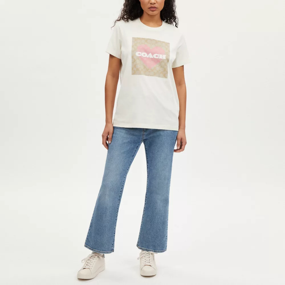 Cothtach T-shirt Signature Heart