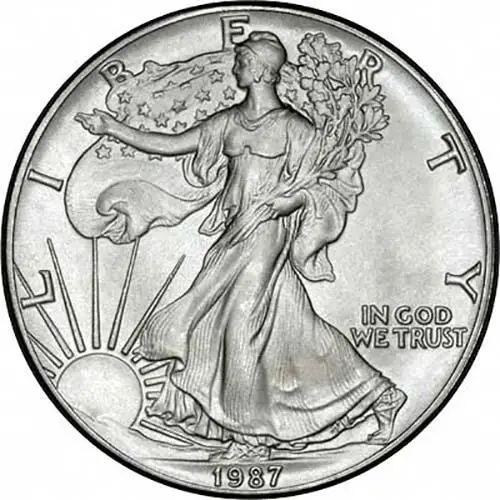 1986-1999 1 oz American Silver Eagle BU