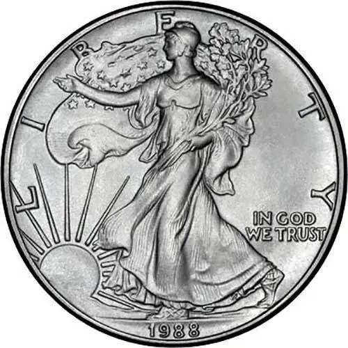 1986-1999 1 oz American Silver Eagle BU