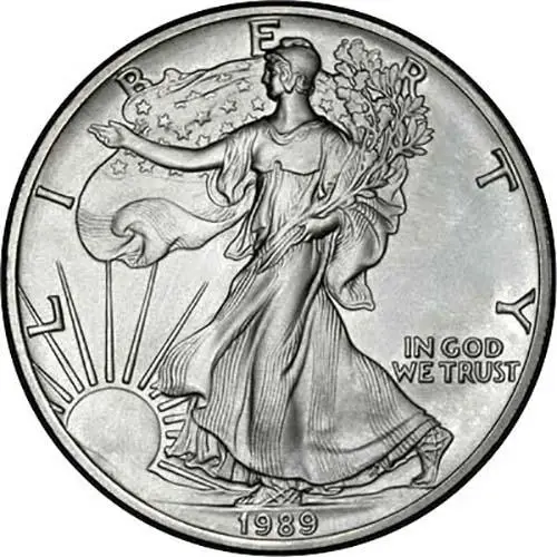 1986-1999 1 oz American Silver Eagle BU