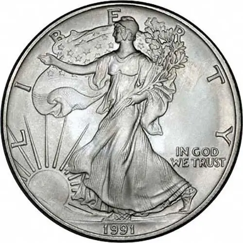 1986-1999 1 oz American Silver Eagle BU