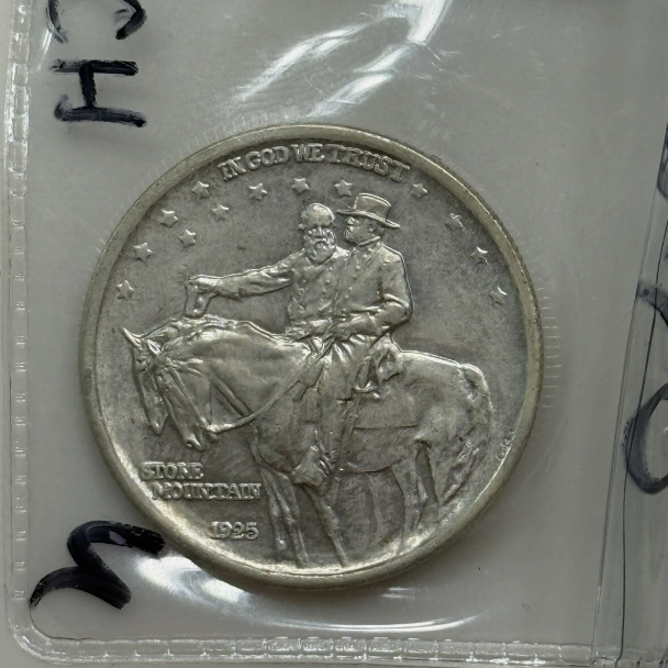 1925 50C Stone Mountain Memorial Half Dollar Commemorative Coin - NGC MS65
