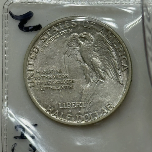 1925 50C Stone Mountain Memorial Half Dollar Commemorative Coin - NGC MS65
