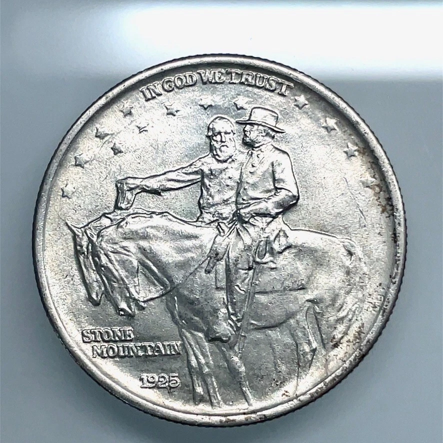 1925 50C Stone Mountain Memorial Half Dollar Commemorative Coin - NGC MS65