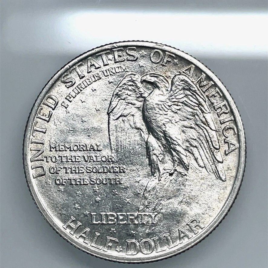 1925 50C Stone Mountain Memorial Half Dollar Commemorative Coin - NGC MS65