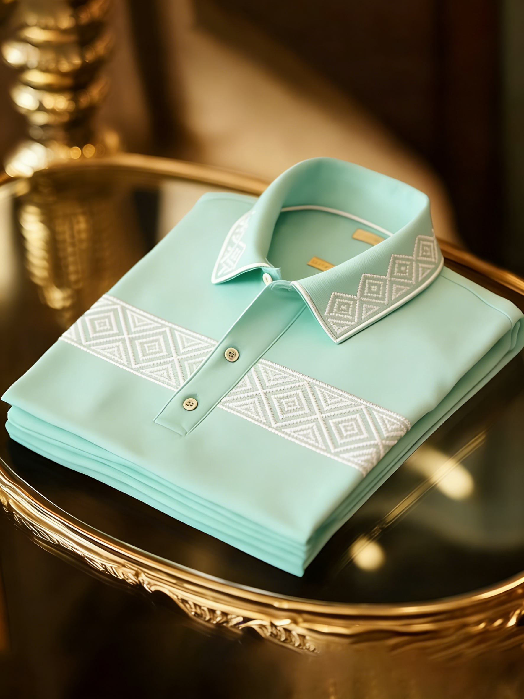 Men's Business Casual Button Short Sleeve Polo Shirt